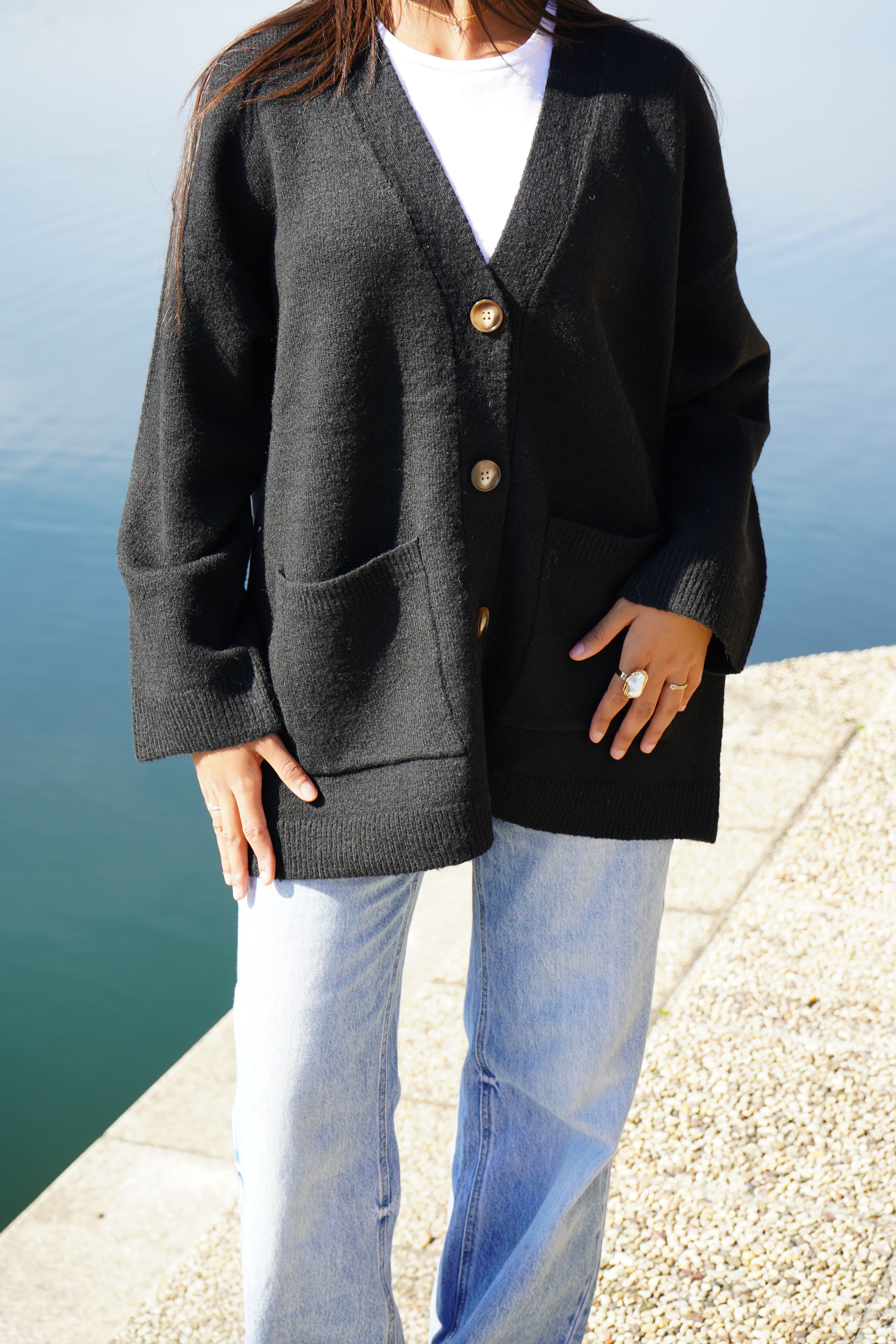 Cardigan Noir